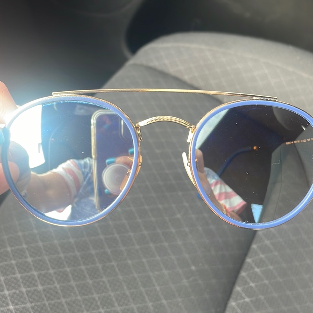 Ray-Ban Round Double Bridge Sunglass